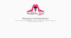 Desktop Screenshot of modelmegirl.com